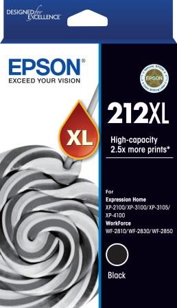 Epson 212Xl Black High Capacity Ink Cartridge