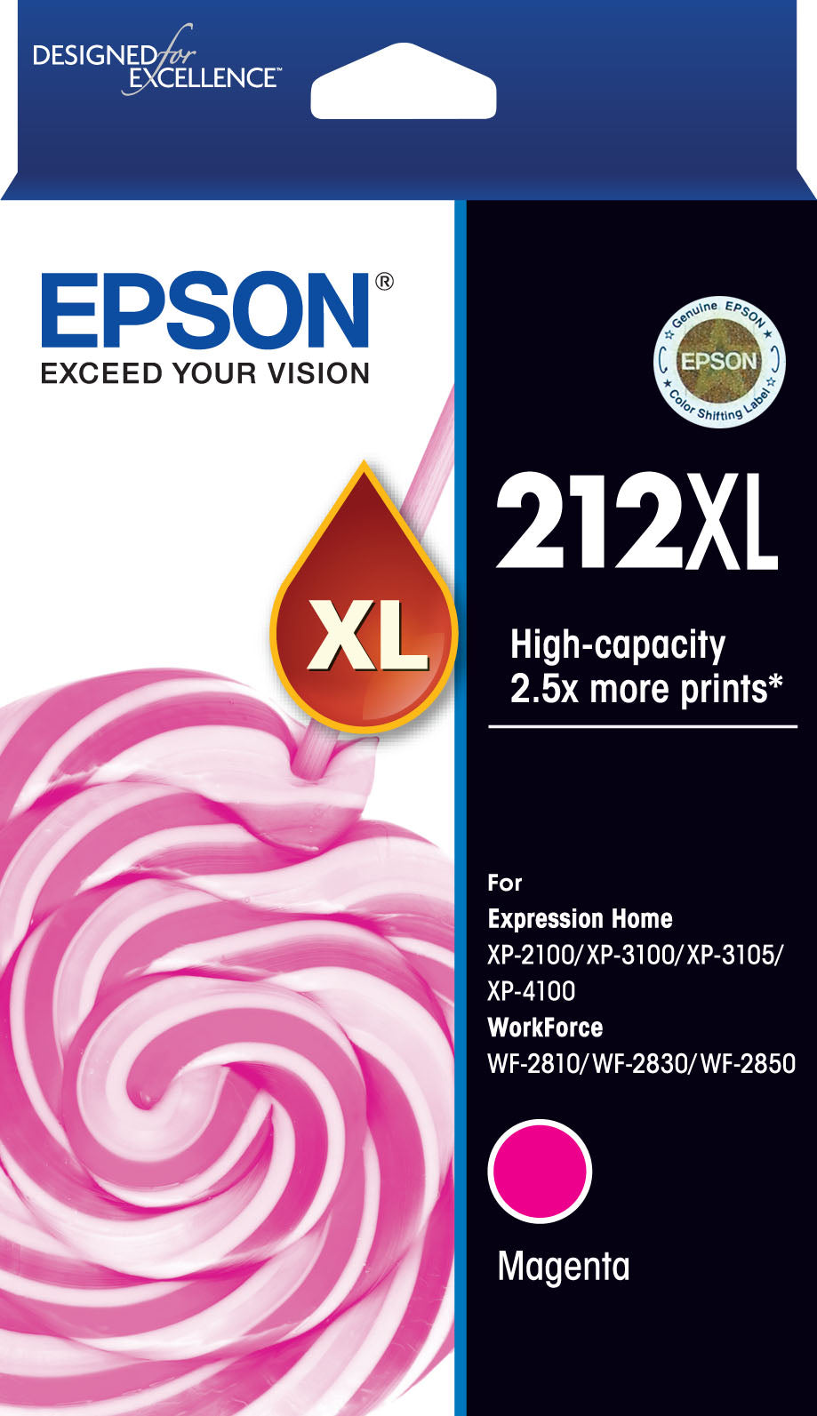 Epson 212Xl Magenta High Capacity Ink Cartridge