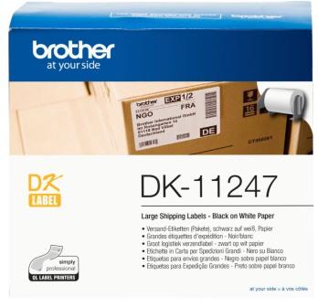Brother DK-11247 Large White 103mm X 164mm Labels