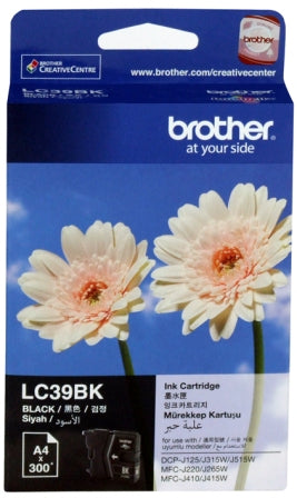 Brother Lc 39Bk Original Ink