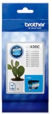 Brother LC-436C Original Cyan Ink Cartridge