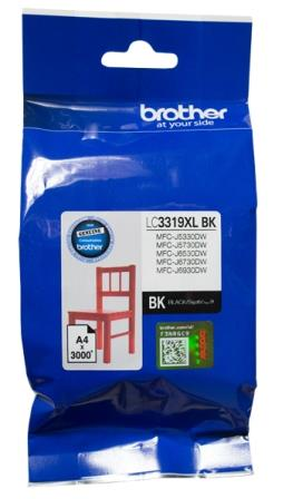 Brother LC-3319XLBK Original Black Ink Cartridge