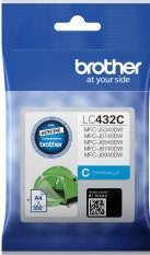 Brother LC-432C Original Cyan Ink Cartridge