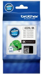 Brother LC-432XLBK Original Black Ink Cartridge