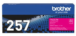 Brother TN-257M Magenta High Yield Toner Cartridge