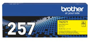 Brother TN-257Y Yellow High Yield Toner Cartridge