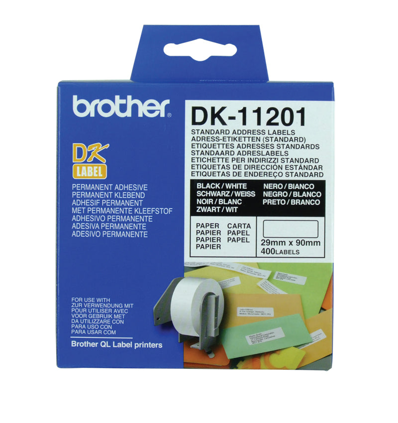 Brother DK-11201 29 X 90mm 400 Labels
