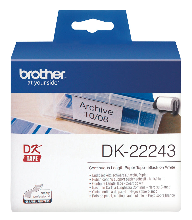 Brother DK-22243 102mm X 30.48m Paper