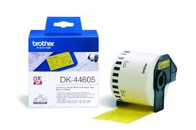 Brother DK-44605 62mmx30.48m Yellow Continuous Paper Roll