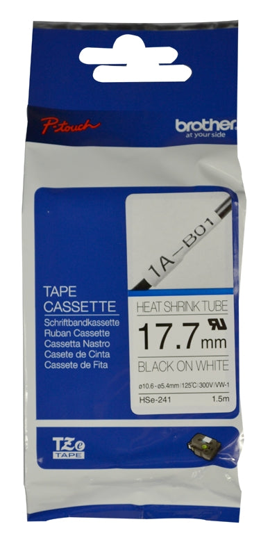Brother Hse-241 17.7Mm Black On White