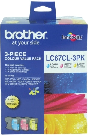 Brother Lc 67Cl3Pk Original