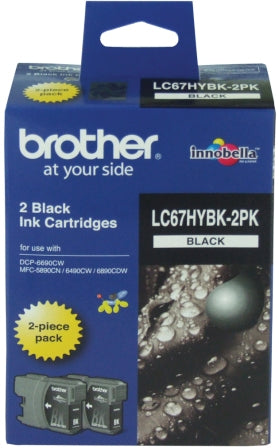 Brother Lc 67Hybk2Pk Original