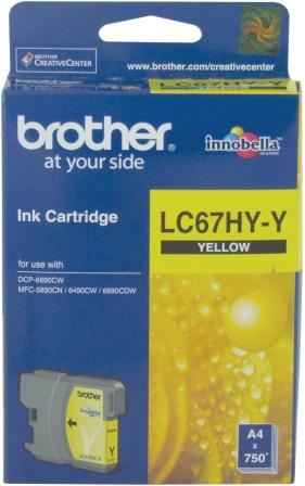 Brother Lc 67Hyy Original Ink