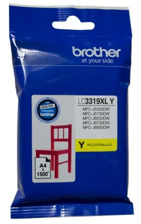 Brother LC 3319XLY Original Yellow Ink Cartridge