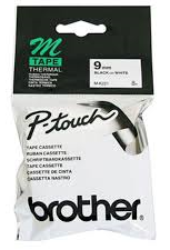M-K221 9Mm Black On White Starter Tape