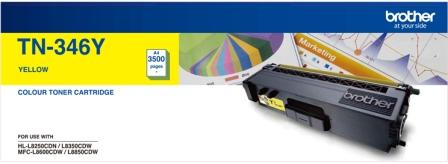 Brother TN-346Y Original Yellow Toner Cartridge