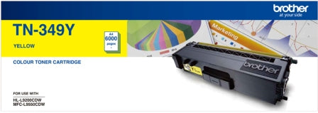 Brother TN-349Y Original Yellow Toner Cartridge