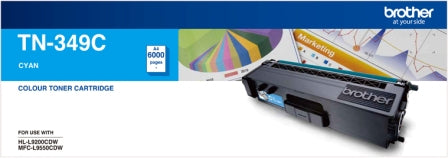 Brother TN-349C Original Cyan Toner Cartridge