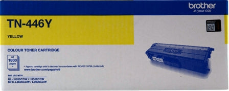 Brother TN-446Y Original Yellow Super High Yield Toner Cartridge