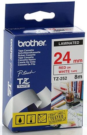 Tx-252 24Mm Red On White