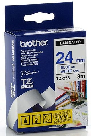 Tx-253 24Mm Blue On White