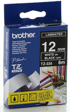 Tx-335 12Mm White On Black