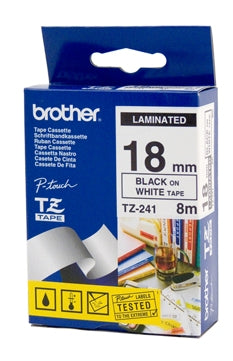 Tx-241 18Mm Black On White