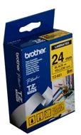 Brother TZe-651 24mm Black On Yellow Tape