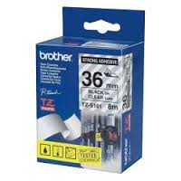 TZe-FX161 36mm Black On Clear