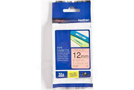 Brother TZe-B31 12mm Blk/Fluro Orange Tape