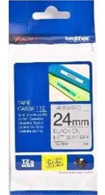 Brother TZe-M951 24mm Black On Silver Matt Tape